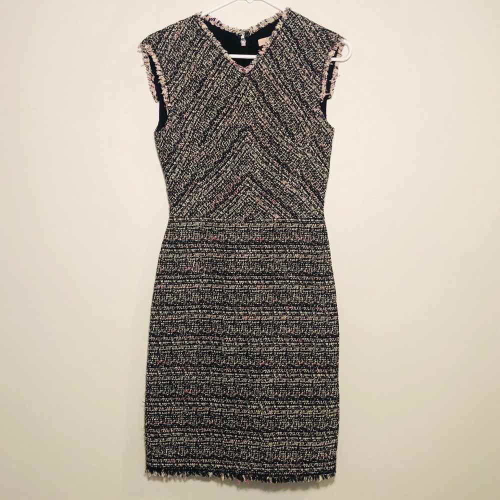Rebecca Taylor Tweed Sheath Dress